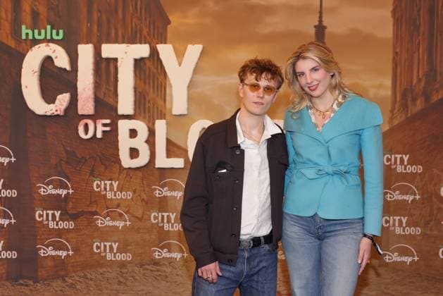 City of Blood Max Schimmelpfennig, Sarah Löwentraut Premiere of City of Blood at Kino International, Berlin Date: August 31, 2026 Copyright: xEventpress Kratschx