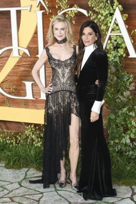 Nicole Kidman, Sandra Bullock at arrivals for PRACTICAL MAGIC 2 Premiere, Directors Village Westwood Theater - American Cinematheque, Los Angeles, CA, August 31, 2026. Photo By: Elizabeth Goodenough Everett Collection PRACTICAL MAGIC 2 Premiere PUBLICATIONXNOTxINxCANxCHNxFRAxITAxJPNxNORxPOLxRUSxESPxUKxUSA