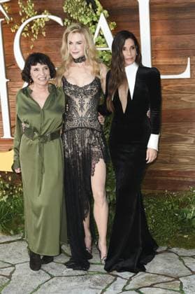 Susanne Bier, Nicole Kidman, Sandra Bullock at arrivals for PRACTICAL MAGIC 2 Premiere, Directors Village Westwood Theater - American Cinematheque, Los Angeles, CA, August 31, 2026. Photo By: Elizabeth Goodenough Everett Collection PRACTICAL MAGIC 2 Premiere PUBLICATIONXNOTxINxCANxCHNxFRAxITAxJPNxNORxPOLxRUSxESPxUKxUSA