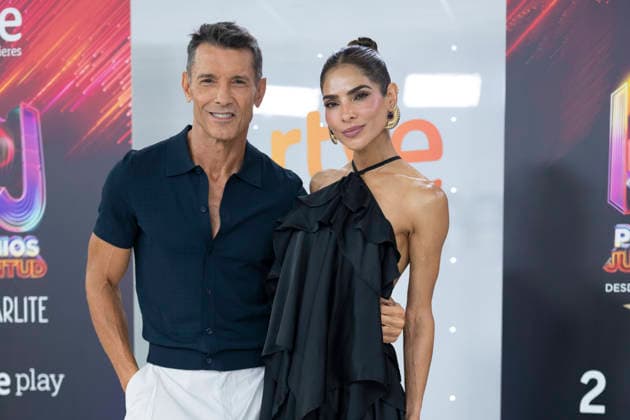 Presentation Of The 2026 Youth Awards in Madrid - 31 Aug 2026 TV presenter, actor Jesus Vazquez and model, presenter Alejandra Espinoza attend the photocall for the launch of the 2026 Premios Juventud in Madrid. Madrid Spain Copyright: xAtilanoxGarciax xSOPAxImagesx PHOTO05721