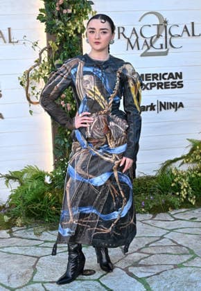 ˜Practical Magic 2™ US Premiere Maisie Williams arriving to the Practical Magic 2 US premiere held at the Directors Village on August 31, 2026 in Westwood, CA. Westwood Directors Village California USA Copyright: xLISAxOConnorx xAFF-USA.comx