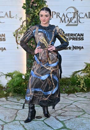 ˜Practical Magic 2™ US Premiere Maisie Williams arriving to the Practical Magic 2 US premiere held at the Directors Village on August 31, 2026 in Westwood, CA. Westwood Directors Village California USA Copyright: xLISAxOConnorx xAFF-USA.comx