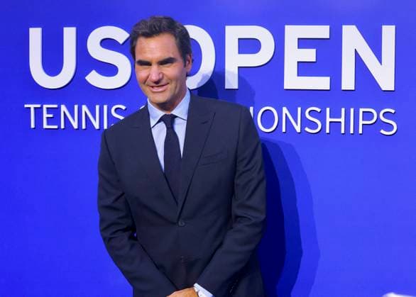 Celebs arrive at the US Open - NYC Roger Federer arrives at the night session on day 2 at the US Open in New York, NY on August 31, 2026. Photo by Charles Guerin ABACAPRESS.COM New York City NY United States  Copyright: xGuerinxCharles ABACAx