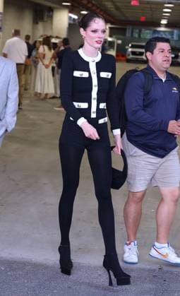 Celebs arrive at the US Open - NYC Coco Rocha arrives at the night session on day 2 at the US Open in New York, NY on August 31, 2026. Photo by Charles Guerin ABACAPRESS.COM New York City NY United States  Copyright: xGuerinxCharles ABACAx