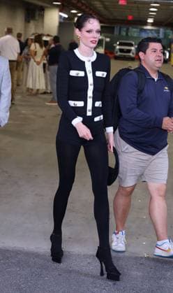 Celebs arrive at the US Open - NYC Coco Rocha arrives at the night session on day 2 at the US Open in New York, NY on August 31, 2026. Photo by Charles Guerin ABACAPRESS.COM New York City NY United States  Copyright: xGuerinxCharles ABACAx