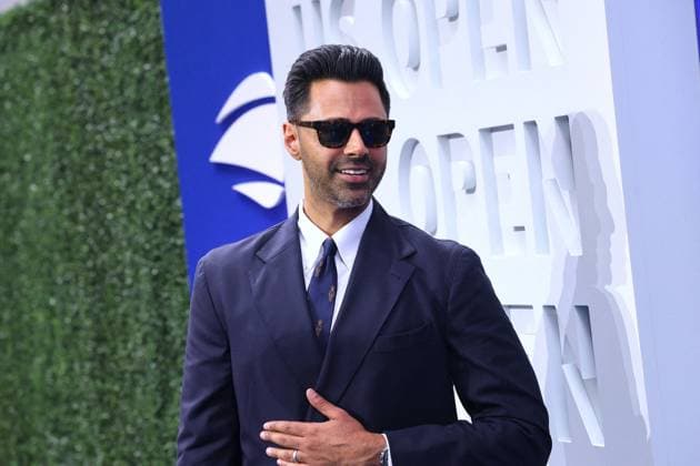Celebs arrive at the US Open - NYC Hasan Minhaj with his wife arrive at the night session on day 2 at the US Open in New York, NY on August 31, 2026. Photo by Charles Guerin ABACAPRESS.COM New York City NY United States  Copyright: xGuerinxCharles ABACAx