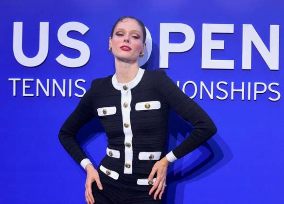 Celebs arrive at the US Open - NYC Coco Rocha arrives at the night session on day 2 at the US Open in New York, NY on August 31, 2026. Photo by Charles Guerin ABACAPRESS.COM New York City NY United States  Copyright: xGuerinxCharles ABACAx