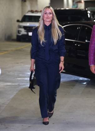 Celebs arrive at the US Open - NYC Lindsey Vonn arrives at the night session on day 2 at the US Open in New York, NY on August 31, 2026. Photo by Charles Guerin ABACAPRESS.COM New York City NY United States  Copyright: xGuerinxCharles ABACAx