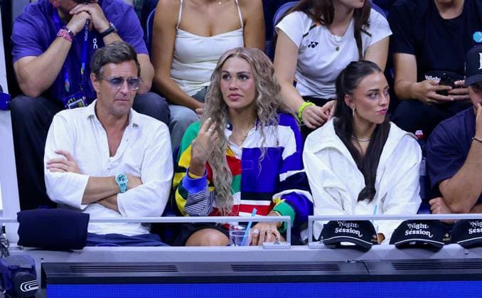 Us Open - Trinity Rodman In The Stands Ben Shelton s girlfriend Trinity Rodman attends the night session on day 2 at te US Open in New York, NY on August 31, 2026. Photo by Dylan Travis ABACAPRESS.COM New York City NY United States  Copyright: xDylanxTravis ABACAx