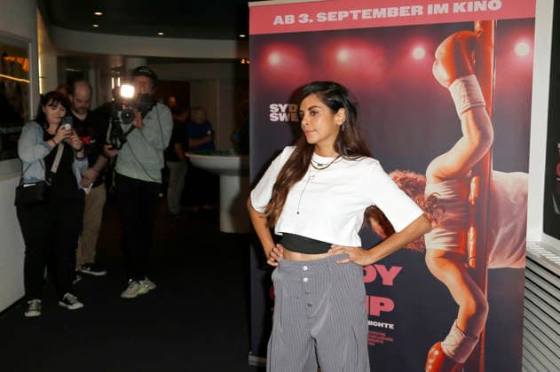 Collien Fernandes at the preview screening of the movie *That s Why the Lady Is a Champ* at Holi Hamburg, August 31, 2026 Foto:xC.xTamckex xFuturexImagex fernandes_6822