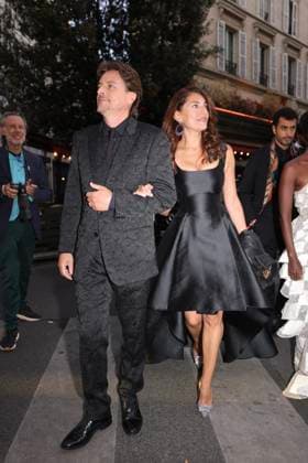 Paolo Gep Cucco and Caterina Murino at the premiere of the film *The Opera* at the Folies Bergère in Paris on August 31, 2026. Jasmine Aissaoui, Bestimage. Premiere of the film *The Opera* at the Folies Bergère in Paris on August 31, 2026. Paris, France  Copyright: xJasminexAissaouix xBestimagexJasminexAissaouix xBestimagex
