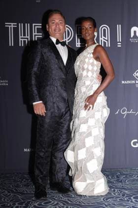 Valentino Buzza and Mariam Battistelli at the premiere of the film *The Opera* at the Folies Bergère in Paris on August 31, 2026. Jasmine Aissaoui. Bestimage. Premiere of the film *The Opera* at the Folies Bergère in Paris on August 31, 2026. Paris, France  Copyright: xJasminexAissaouix xBestimagexJasminexAissaouix xBestimagex