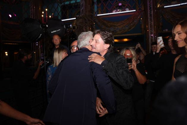 Vincent Cassel and Paolo Gep Cucco at the premiere of the film *The Opera* at the Folies Bergère in Paris on August 31, 2026. Jasmine Aissaoui. Bestimage. Premiere of the film *The Opera* at the Folies Bergère in Paris on August 31, 2026. Paris, France  Copyright: xJasminexAissaouix xBestimagexJasminexAissaouix xBestimagex