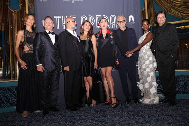 Linda Gennari, Valentino Buzza, Mariam Battistelli, Davide Livermore, Caterina Murino, Rossy de Palma, Vincent Cassel, Paolo Gep Cucco at the premiere of the film *The Opera* at the Folies Bergère in Paris on August 31, 2026. Jasmine Aissaoui. Bestimage. Premiere of the film *The Opera* at the Folies Bergère in Paris on August 31, 2026. Paris, France Copyright: xJasminexAissaouix xBestimagexJasminexAissaouix xBestimagex