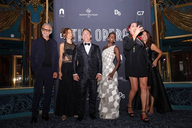 Vincent Cassel, Linda Gennari, Valentino Buzza, Mariam Battistelli, Rossy de Palma, Caterina Murino at the premiere of the film *The Opera* at the Folies Bergère in Paris on August 31, 2026. Jasmine Aissaoui Bestimage Premiere of the film *The Opera* at the Folies Bergère in Paris on August 31, 2026. Paris, France  Copyright: xJasminexAissaouix xBestimagexJasminexAissaouix xBestimagex