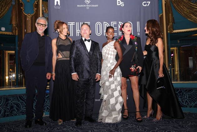 Vincent Cassel, Linda Gennari, Valentino Buzza, Mariam Battistelli, Rossy de Palma, Caterina Murino at the premiere of the film *The Opera* at the Folies Bergère in Paris on August 31, 2026. Jasmine Aissaoui Bestimage Premiere of the film *The Opera* at the Folies Bergère in Paris on August 31, 2026. Paris, France  Copyright: xJasminexAissaouix xBestimagexJasminexAissaouix xBestimagex