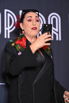 Rossy de Palma at the premiere of the film *The Opera* at the Folies Bergère in Paris on August 31, 2026. Pierre Perusseau, Bestimage. Premiere of the film *The Opera* at the Folies Bergère in Paris on August 31, 2026. Paris, France  Copyright: xPierrexPerusseaux xBestimagexPierrexPerusseaux xBestimagex