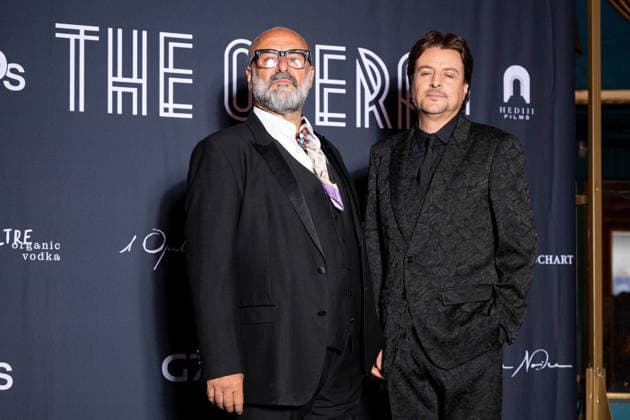 Davide Livermore and Paolo Gep Cucco at the premiere of the film *The Opera* at the Folies Bergère in Paris on August 31, 2026. Photo by Pierre Perusseau, Bestimage. Premiere of the film *The Opera* at the Folies Bergère in Paris on August 31, 2026. Paris, France  Copyright: xPierrexPerusseaux xBestimagexPierrexPerusseaux xBestimagex