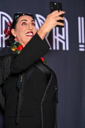 Rossy de Palma at the premiere of the film *The Opera* at the Folies Bergère in Paris on August 31, 2026. Pierre Perusseau, Bestimage. Premiere of the film *The Opera* at the Folies Bergère in Paris on August 31, 2026. Paris, France  Copyright: xPierrexPerusseaux xBestimagexPierrexPerusseaux xBestimagex