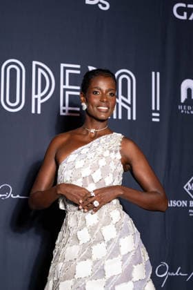 Mariam Battistelli at the premiere of the film *The Opera* at the Folies Bergère in Paris on August 31, 2026. Pierre Perusseau, Bestimage. Premiere of the film *The Opera* at the Folies Bergère in Paris on August 31, 2026. Paris, France  Copyright: xPierrexPerusseaux xBestimagexPierrexPerusseaux xBestimagex