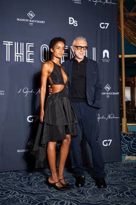 Narah Baptista and Vincent Cassel at the premiere of the film *The Opera* at the Folies Bergère in Paris on August 31, 2026. Pierre Perusseau, Bestimage. Premiere of the film *The Opera* at the Folies Bergère in Paris on August 31, 2026. Paris, France  Copyright: xPierrexPerusseaux xBestimagexPierrexPerusseaux xBestimagex