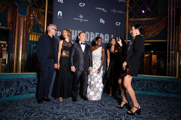 Vincent Cassel, Linda Gennari, Valentino Buzza, Mariam Battistelli, Rossy de Palma, Caterina Murino at the premiere of the film *The Opera* at the Folies Bergère in Paris on August 31, 2026. Pierre Perusseau, Bestimage. Premiere of the film *The Opera* at the Folies Bergère in Paris on August 31, 2026. Paris, France  Copyright: xPierrexPerusseaux xBestimagexPierrexPerusseaux xBestimagex