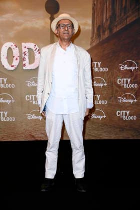 Ramin Yazdani at the premiere of the Hulu Original series *City of Blood* at Kino International in Berlin, August 31, 2026 Foto:xN.xKubelkax xFuturexImagex blood_6803