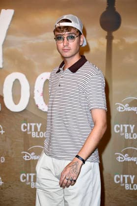 Jonas Wuttke at the premiere of the Hulu Original series *City of Blood* at Kino International in Berlin, August 31, 2026 Foto:xN.xKubelkax xFuturexImagex blood_6806