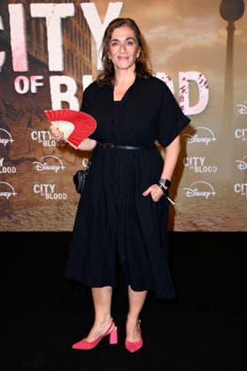 Ilknur Boyraz at the premiere of the Hulu Original series *City of Blood* at Kino International in Berlin, August 31, 2026 Foto:xN.xKubelkax xFuturexImagex blood_6839