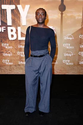 Benny O Arthur at the premiere of the Hulu Original series *City of Blood* at Kino International in Berlin, August 31, 2026 Foto:xN.xKubelkax xFuturexImagex blood_6849