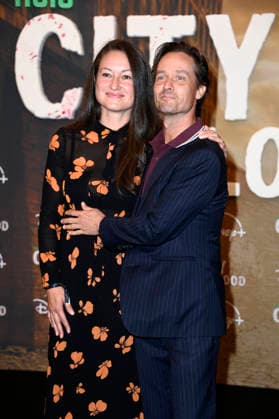 Annie Mosebach and Tom Schilling at the premiere of the Hulu Original series *City of Blood* at Kino International in Berlin, August 31, 2026 Foto:xN.xKubelkax xFuturexImagex blood_6854