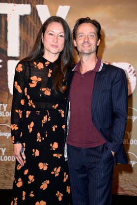 Annie Mosebach and Tom Schilling at the premiere of the Hulu Original series *City of Blood* at Kino International in Berlin, August 31, 2026 Foto:xN.xKubelkax xFuturexImagex blood_6855