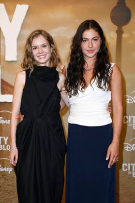 Lea Drinda and Soma Pysall at the premiere of the Hulu Original series *City of Blood* at Kino International in Berlin, August 31, 2026 Foto:xN.xKubelkax xFuturexImagex blood_6889