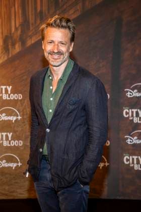 ABB CITYBLOOD Max von Pufendorf attends the premiere of the German Hulu Original series *City of Blood* at Kino International on August 31, 2026, in Berlin, Germany