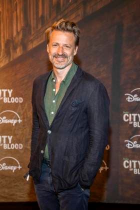 ABB CITYBLOOD Max von Pufendorf attends the premiere of the German Hulu Original series *City of Blood* at Kino International on August 31, 2026, in Berlin, Germany