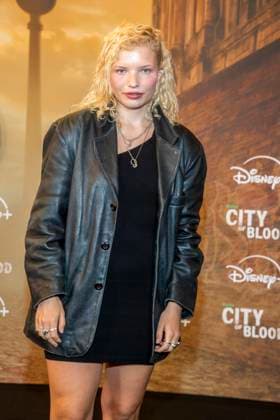 ABB CITYBLOOD Luisa Celine Gaffron attends the premiere of the German Hulu Original series *City of Blood* at Kino International on August 31, 2026, in Berlin, Germany