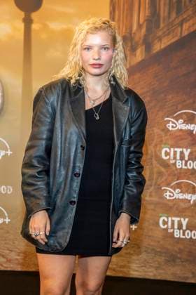 ABB CITYBLOOD Luisa Celine Gaffron attends the premiere of the German Hulu Original series *City of Blood* at Kino International on August 31, 2026, in Berlin, Germany