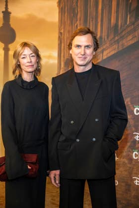 ABB CITYBLOOD Jenny Schily and Lars Eidinger attend the premiere of the German Hulu Original series *City of Blood* at Kino International on August 31, 2026, in Berlin, Germany