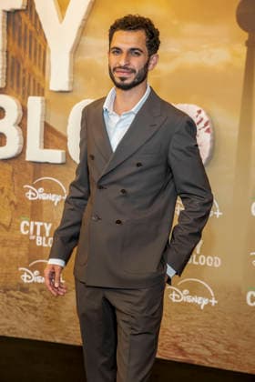 ABB CITYBLOOD s Mouataz Alshaltouh attended the premiere of the German Hulu Original series *City of Blood* at Kino International on August 31, 2026, in Berlin, Germany