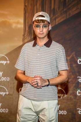 ABB CITYBLOOD: Jonas Wuttke attends the premiere of the German Hulu Original series *City of Blood* at Kino International on August 31, 2026, in Berlin, Germany