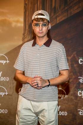 ABB CITYBLOOD: Jonas Wuttke attends the premiere of the German Hulu Original series *City of Blood* at Kino International on August 31, 2026, in Berlin, Germany