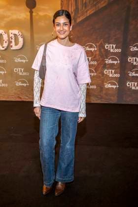 ABB CITYBLOOD Sogol Faghani attends the premiere of the German Hulu Original series *City of Blood* at Kino International on August 31, 2026, in Berlin, Germany