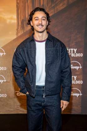 ABB CITYBLOOD: Mehmet Daloglu attends the premiere of the German Hulu Original series *City of Blood* at Kino International on August 31, 2026, in Berlin, Germany