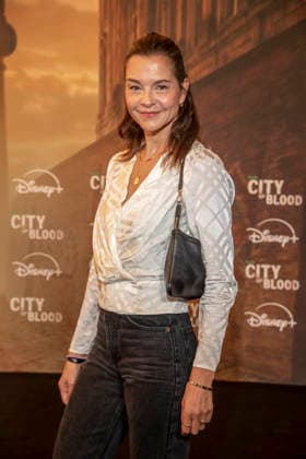 ABB CITYBLOOD: Susan Hoecke Attends the Premiere of the German Hulu Original Series *City of Blood* at Kino International on August 31, 2026, in Berlin, Germany