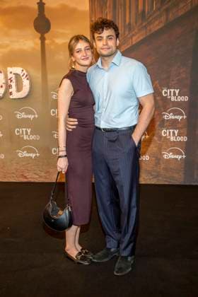 ABB CITYBLOOD: Laura Mielke and Daniel Zorn attend the premiere of the German Hulu Original series *City of Blood* at Kino International on August 31, 2026, in Berlin, Germany