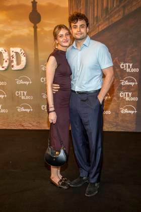 ABB CITYBLOOD: Laura Mielke and Daniel Zorn attend the premiere of the German Hulu Original series *City of Blood* at Kino International on August 31, 2026, in Berlin, Germany