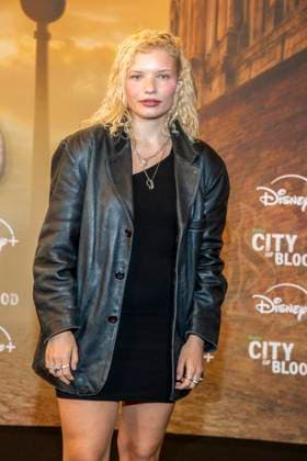 ABB CITYBLOOD Luisa Celine Gaffron attends the premiere of the German Hulu Original series *City of Blood* at Kino International on August 31, 2026, in Berlin, Germany