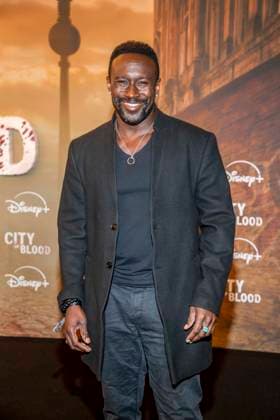 ABB CITYBLOOD: Jerry Kwarteng attends the premiere of the German Hulu Original series *City of Blood* at Kino International on August 31, 2026, in Berlin, Germany