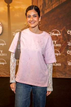 ABB CITYBLOOD Sogol Faghani attended the premiere of the German Hulu Original series *City of Blood* at Kino International on August 31, 2026, in Berlin, Germany