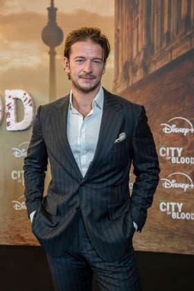 ABB CITYBLOOD: Stefan Gorski attends the premiere of the German Hulu Original series *City of Blood* at Kino International on August 31, 2026, in Berlin, Germany